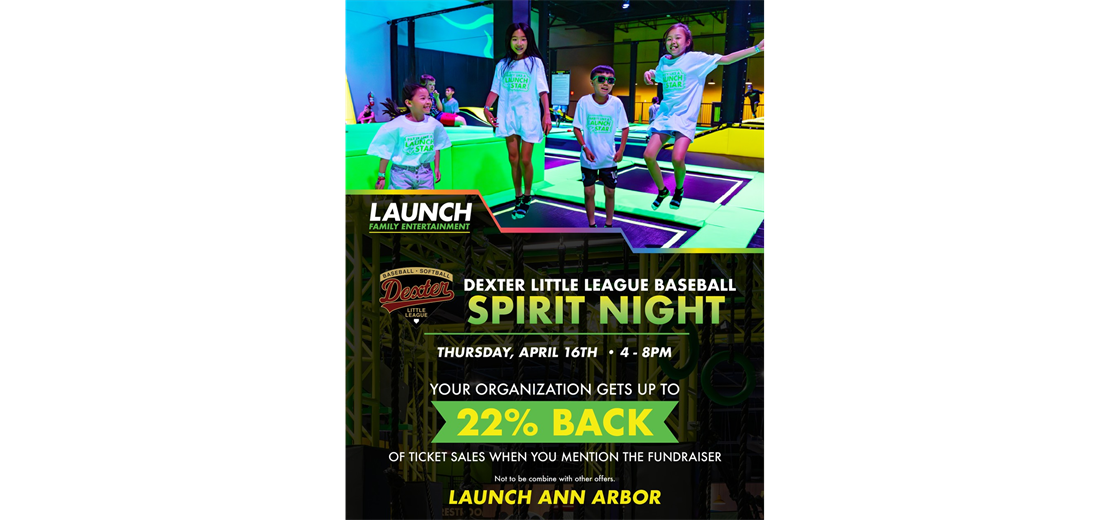 Spirit Night at Launch Family Entertainment 