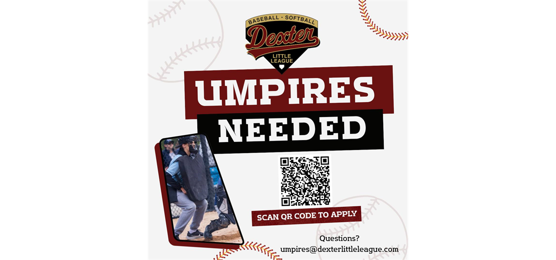 Umpires needed 